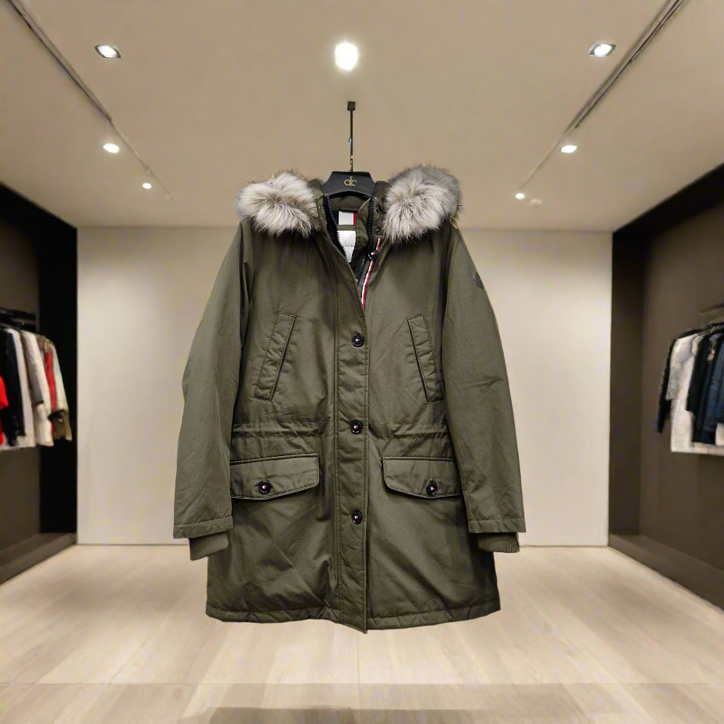 TOMMY HILFIGER women's winter jacket with hood – Pepper Brand Studio