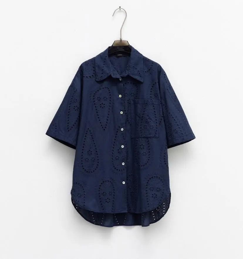 ALTAMIRA cream blouse for women