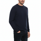 SERGIO TACCHINI navy megztinis su vilna ir kašmyru vyrams