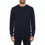 SERGIO TACCHINI navy megztinis su vilna ir kašmyru vyrams