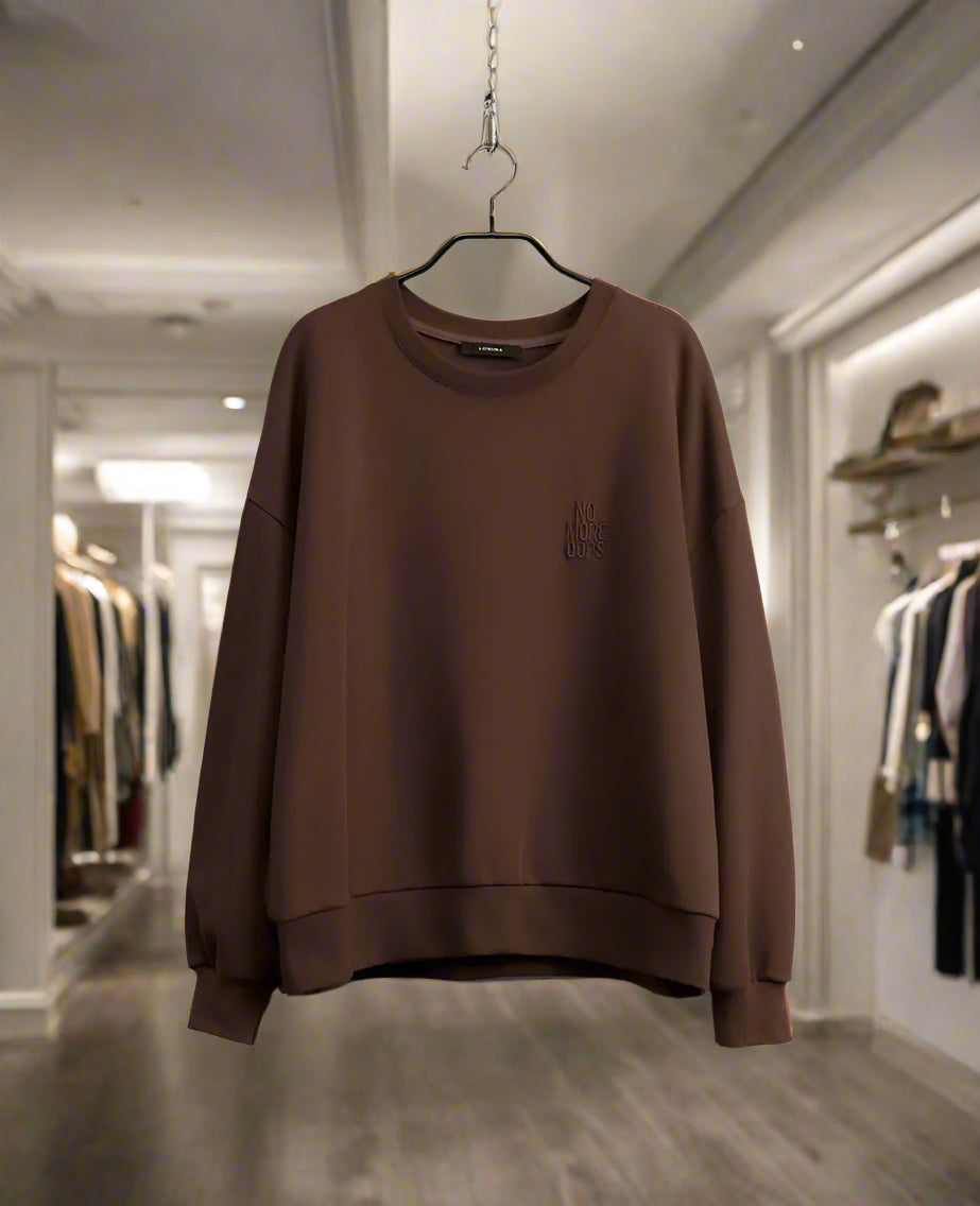 LUMINA rudas džemperis moterims