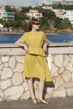 LUMINA yellow dress for women