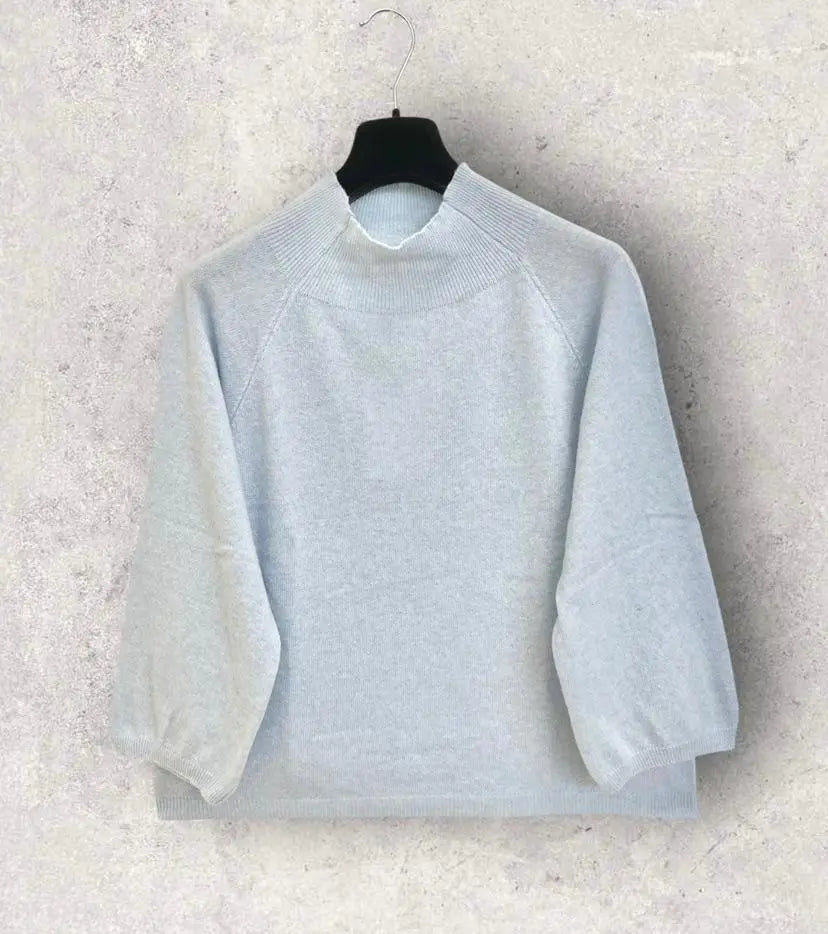 ALTAMIRA mėlynas megztinis moterims