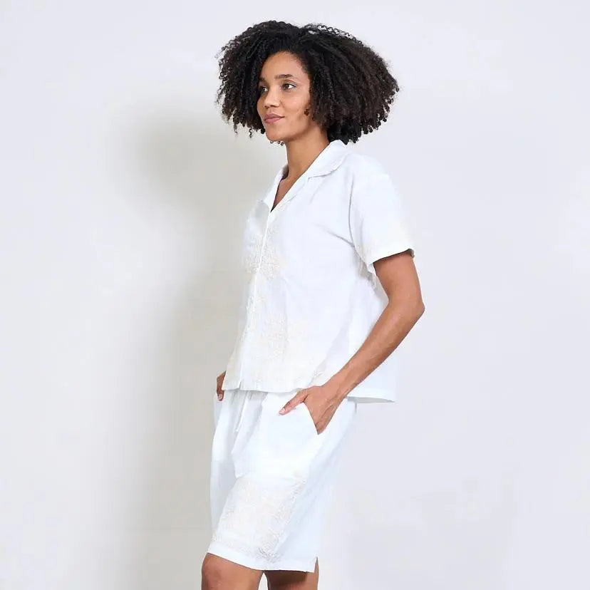 ALTAMIRA baltos spalvos komplektas moterims