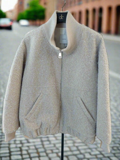 Lumina oversized beige striukė