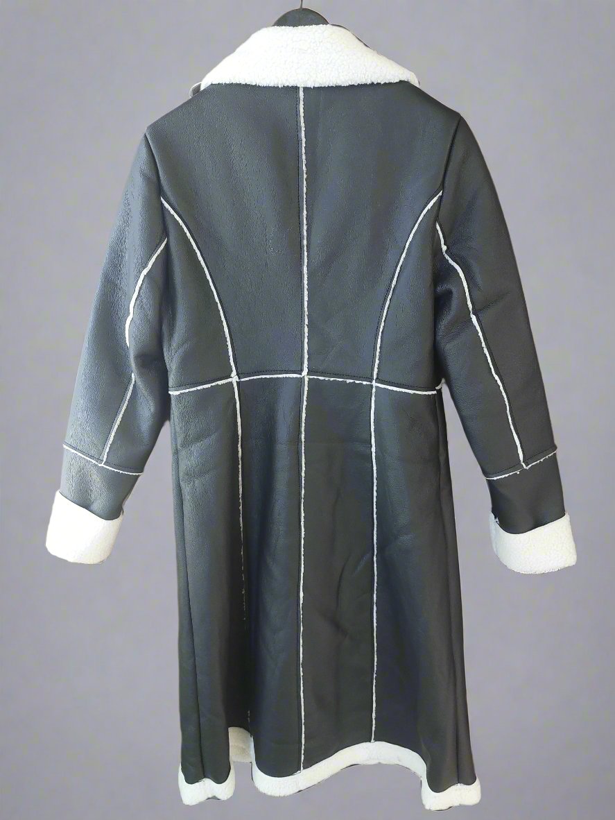 Altamira black coat for women