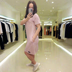 PEPPER Blush Pink bamboo suknelė moterims