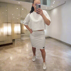 PEPPER Pique Of White sijonas moterims