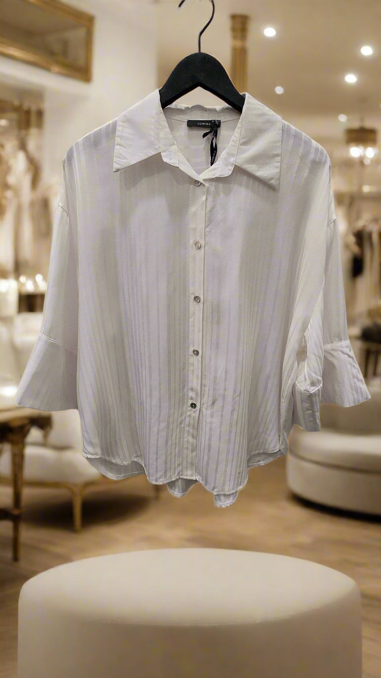 LUMINA balta palaidinė moterims