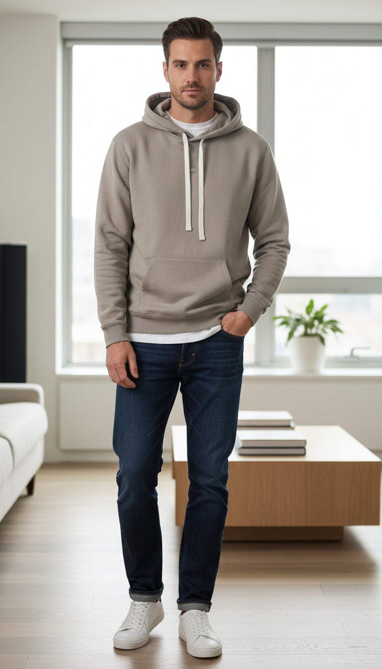 PEPPER UNISEX OVERSIZED &amp; balanced sweater with fluff