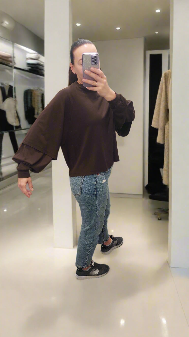 LUMINA ruda palaidinė moterims