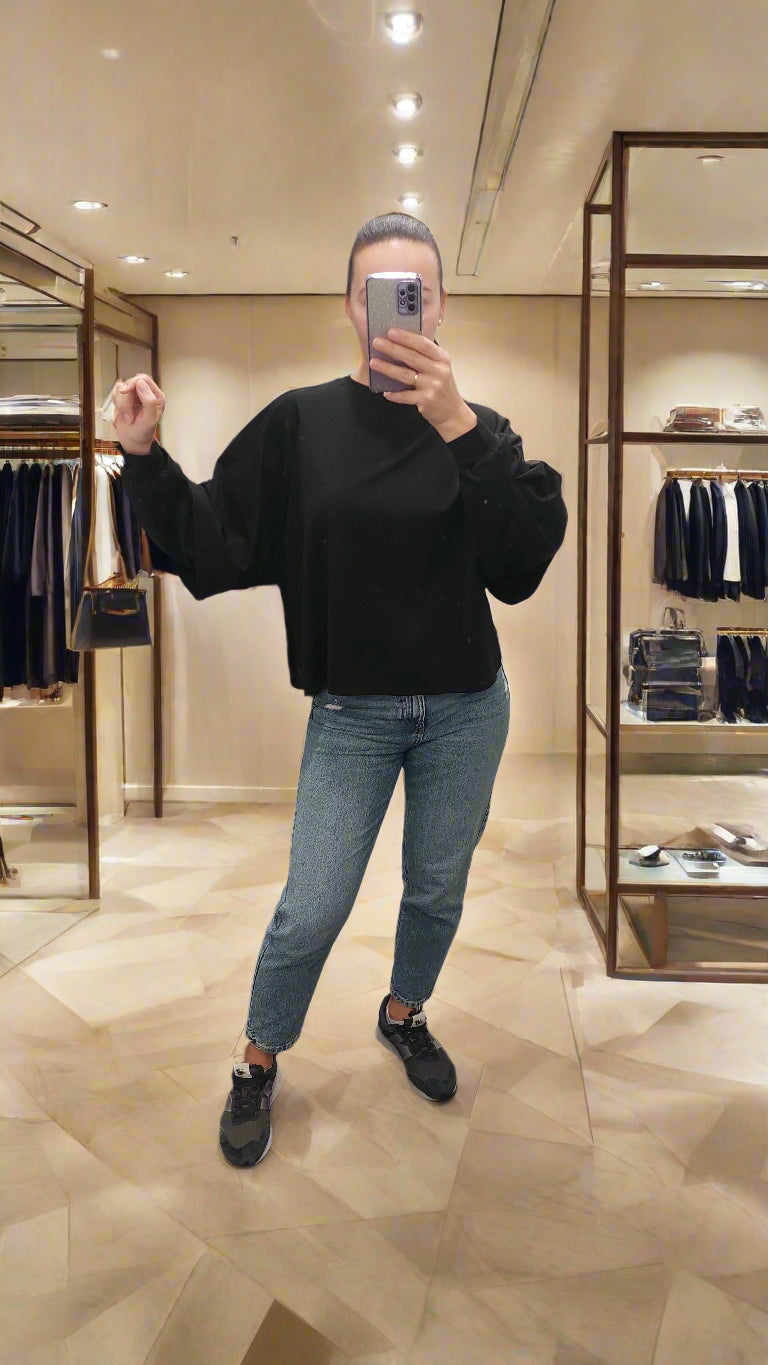 LUMINA juoda palaidinė moterims