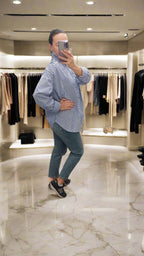 ALTAMIRA dryžuoti marškiniai moterims