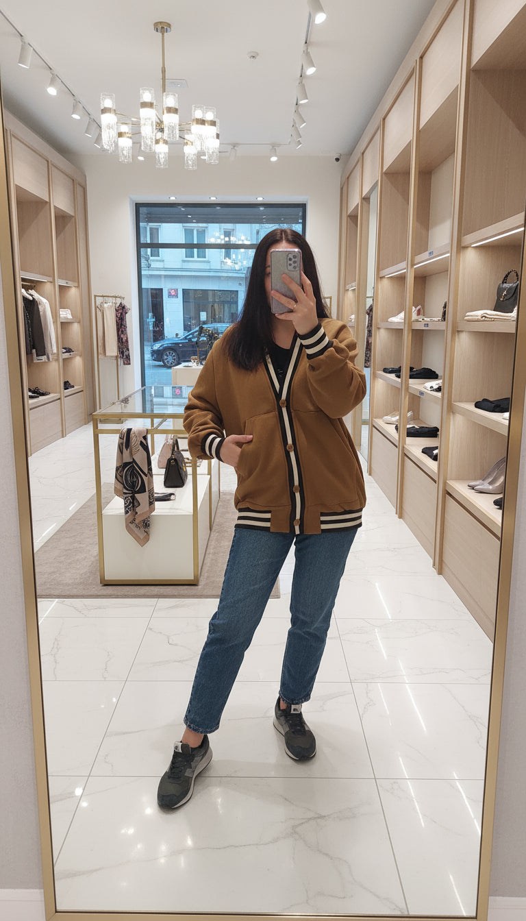 LUMINA black cardigan for women