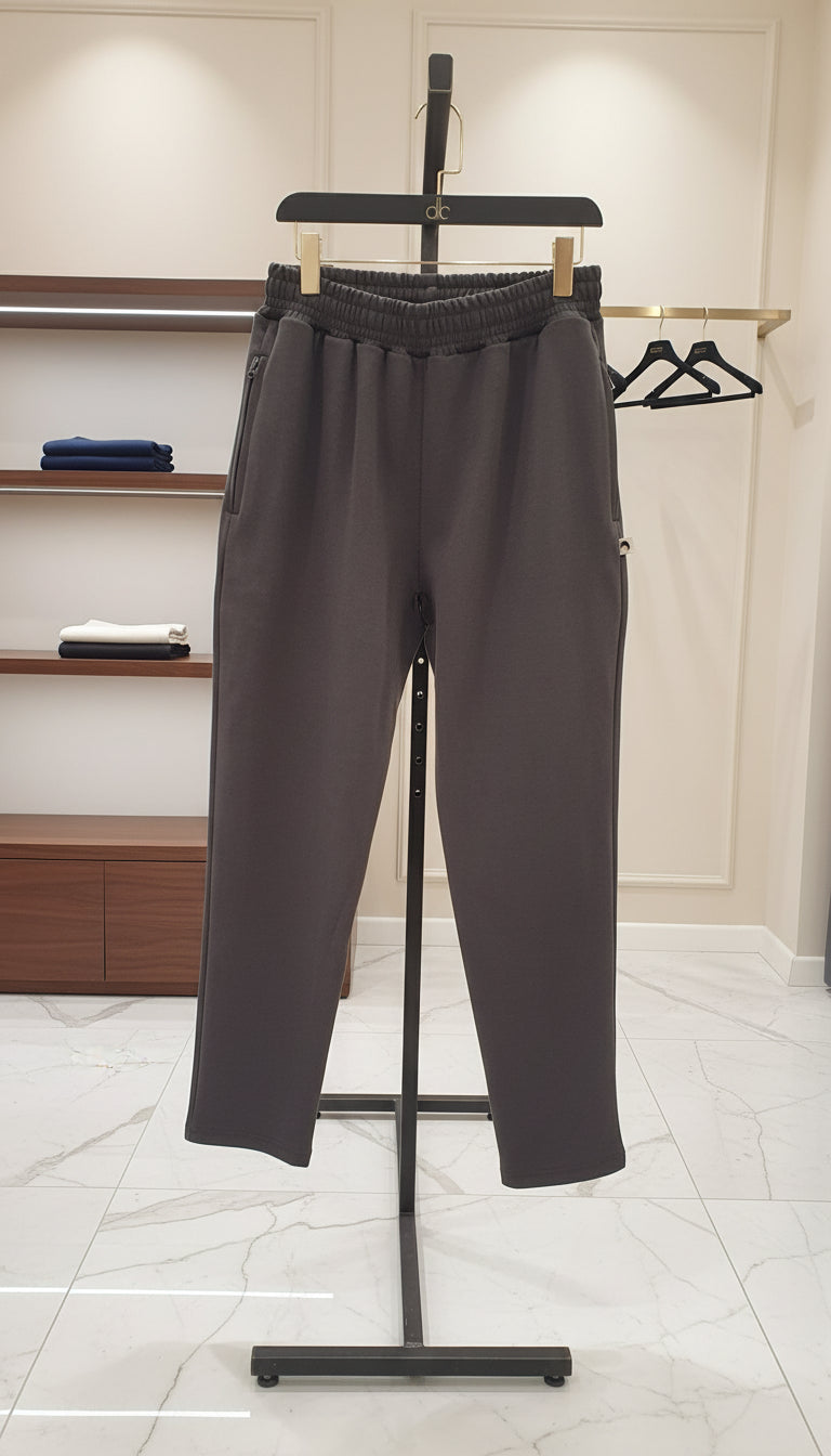 PEPPER UNISEX Active black elastic pants