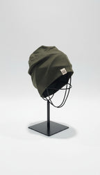 PEPPER UNISEX green merino vilnos kepurė