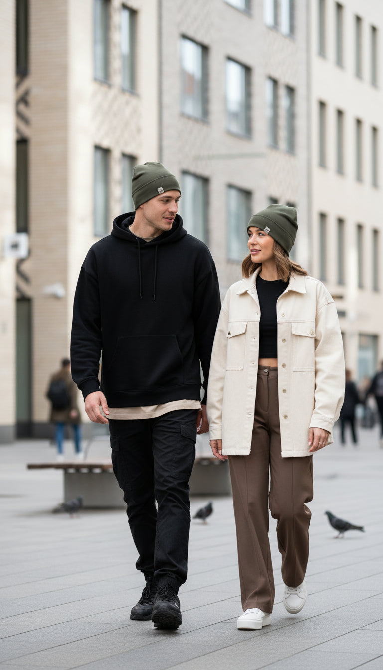 PEPPER UNISEX žalia medvilninė kepurė