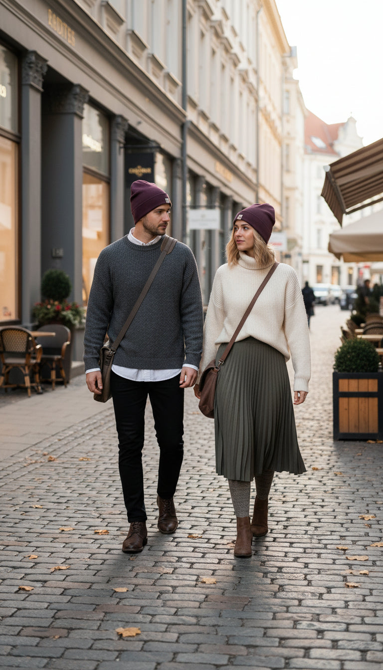 PEPPER UNISEX ruda medvilninė kepurė