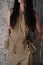 LUMINA beige palaidinė moterims