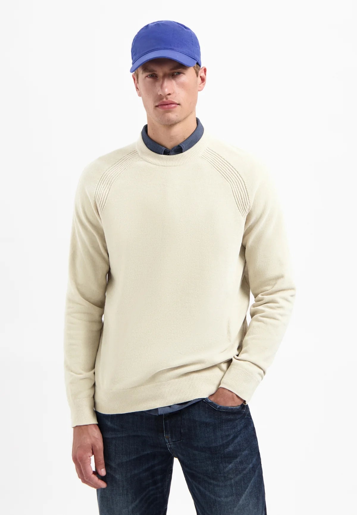 FRILIVIN light brown sweater for men