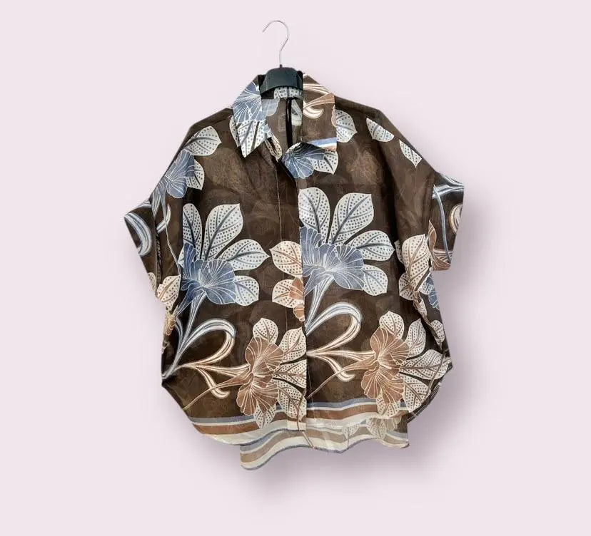 ALTAMIRA cream blouse for women