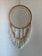 52 cm balta sapnų gaudyklė