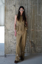 LUMINA beige palaidinė moterims