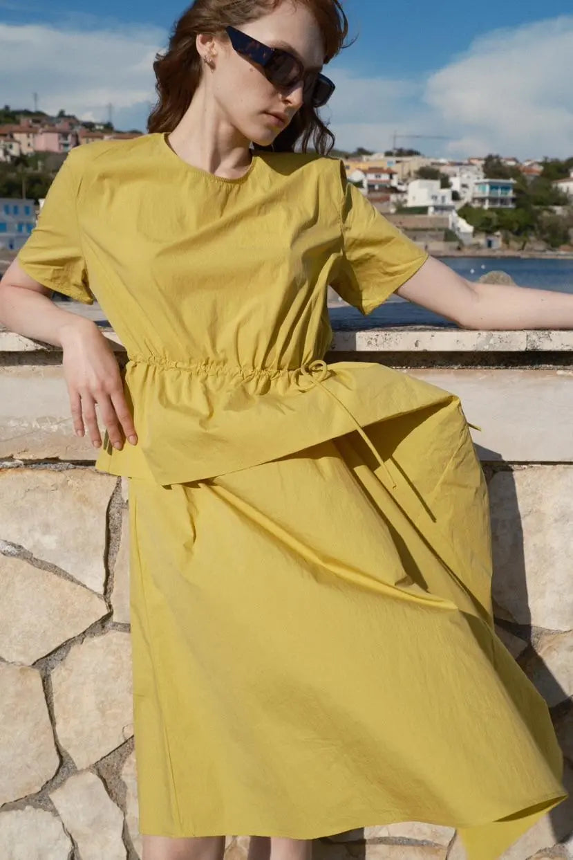 LUMINA yellow dress for women