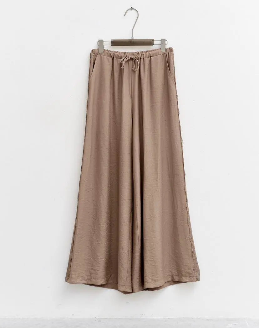 LUMINA rudos kelnės moterims