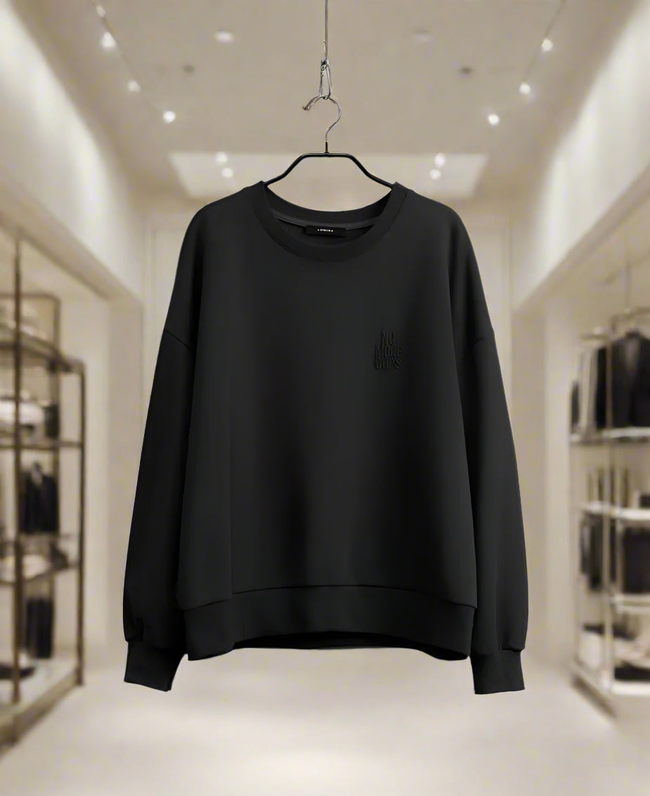 LUMINA juodas džemperis moterims