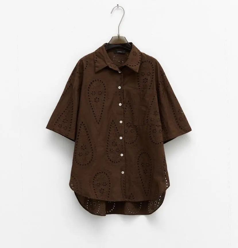 LUMINA ruda palaidinė moterims