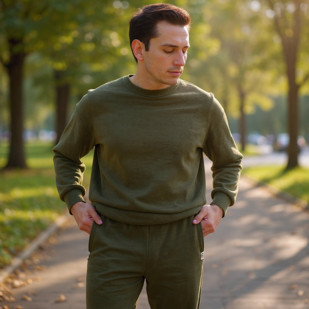 PEPPER UNISEX Dream khaki sweater