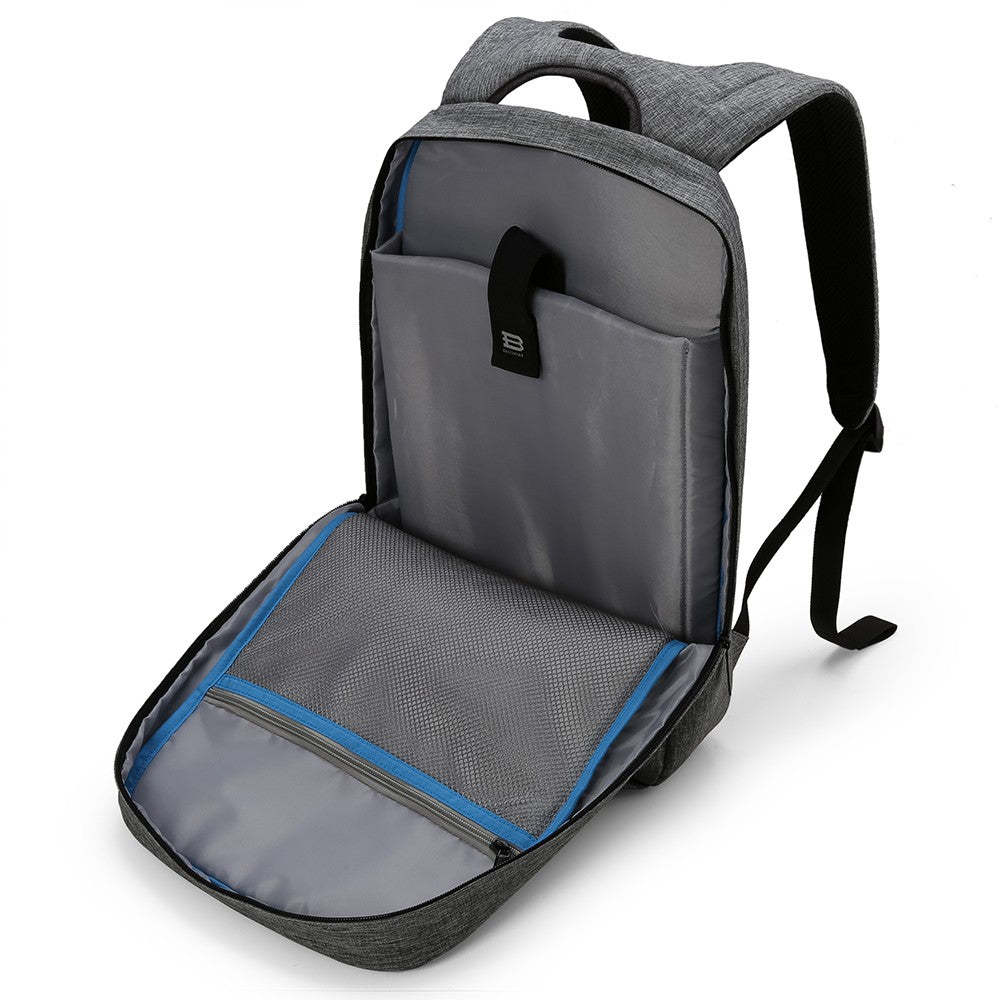 BAGSMART 15 inch laptop pilka kuprinė