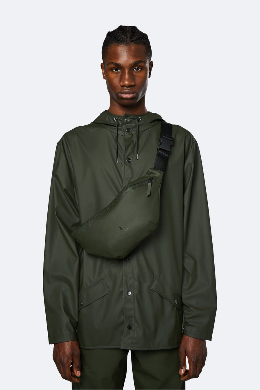 RAINS Bum Bag green handbag