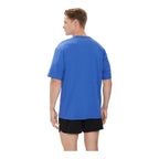 CALVIN KLEIN mėlyni marškinėliai vyrams