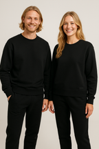 PEPPER UNISEX Dream Elastic Black džemperis