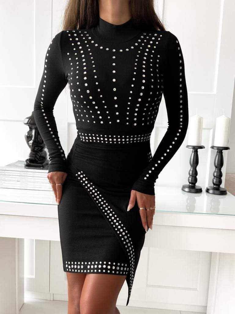 Lumina black dress for women