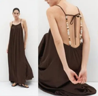 Lumina brown dress for women