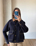 MISS J denim jacket for women