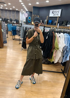 LUMINA green shirt for women