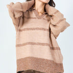 Gioya&amp;co brown sweater for women
