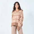 Gioya&amp;co brown sweater for women