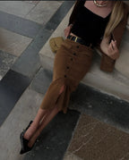 LUMINA zomšinis sijonas