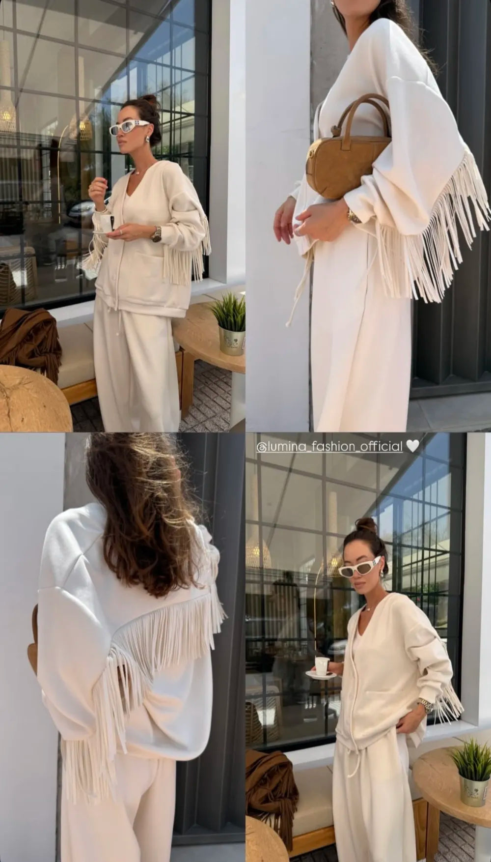 ALTAMIRA cream blouse for women