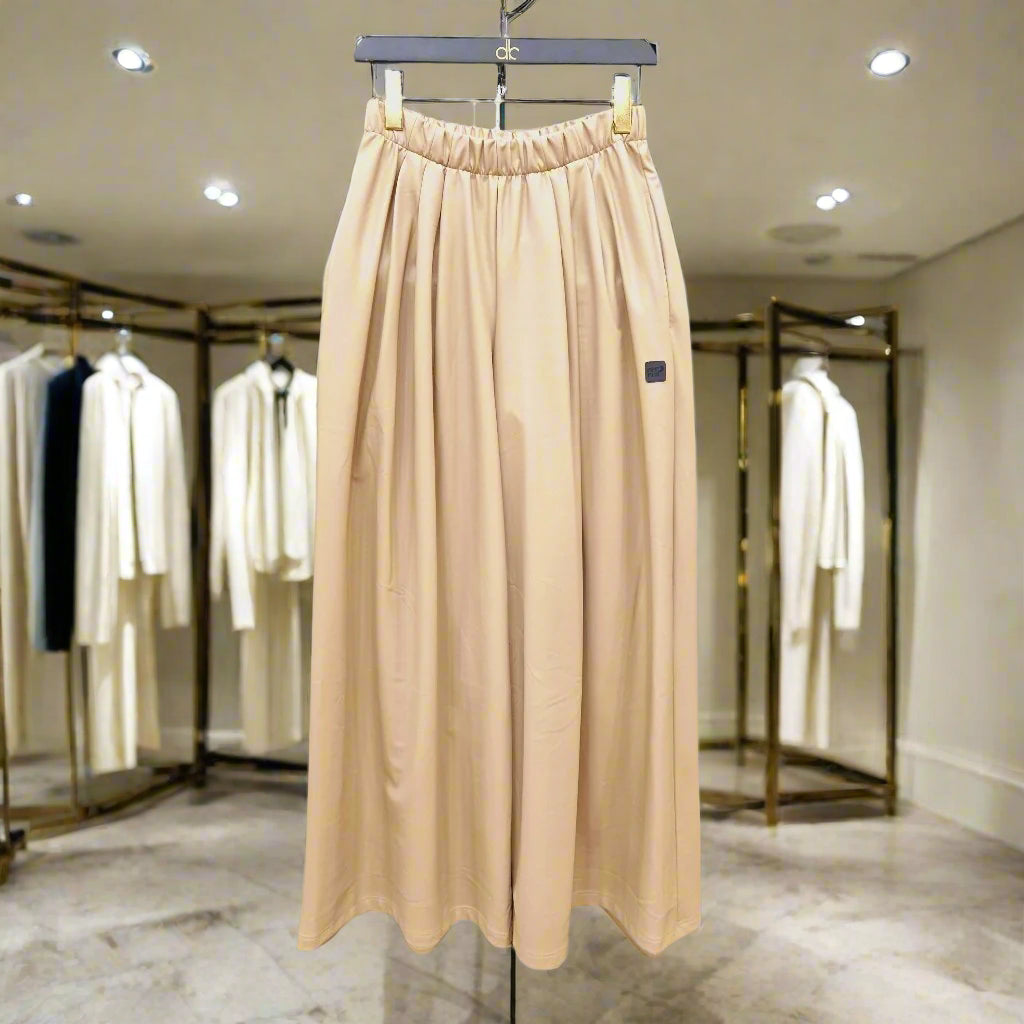 PEPPER Cappuccino platėjančios kelnės moterims