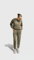 PEPPER UNISEX Dream khaki kelnės