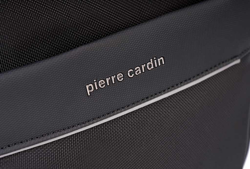 Pierre Cardin juoda eko odos rankinė vyrams