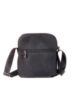 Pierre Cardin juoda medžiaginė rankinė vyrams