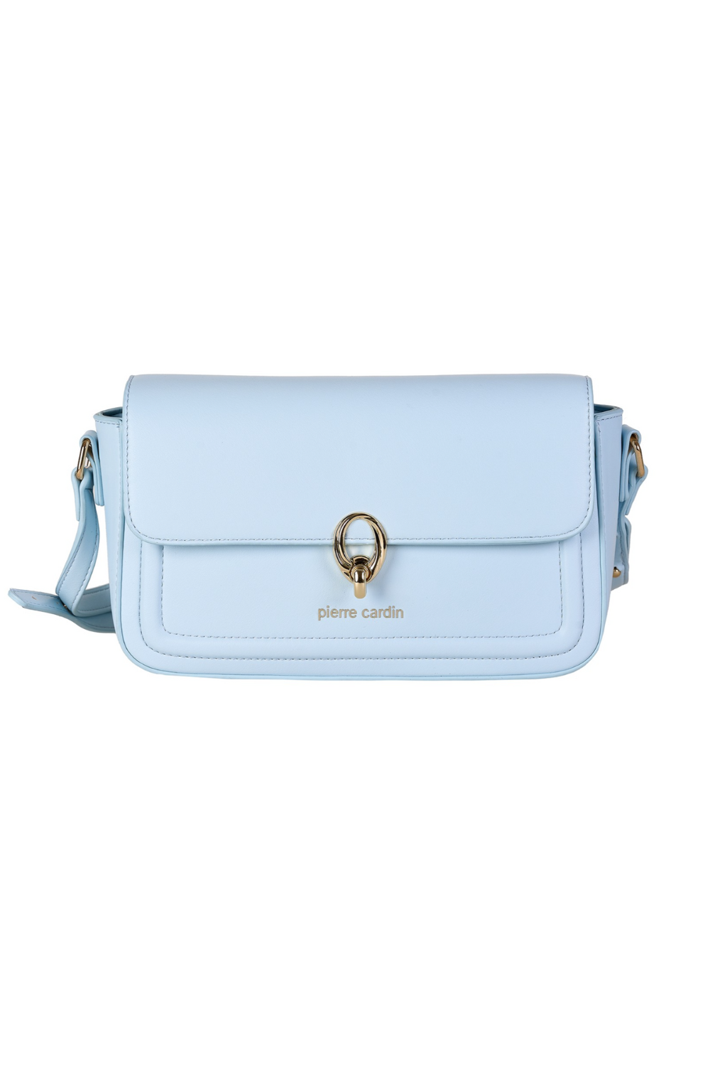 Pierre Cardin eco leather azzuro shoulder bag for women