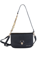 Pierre Cardin eco leather black handbag for women